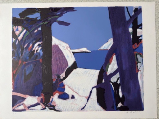 Litografia di Gabriel Godard