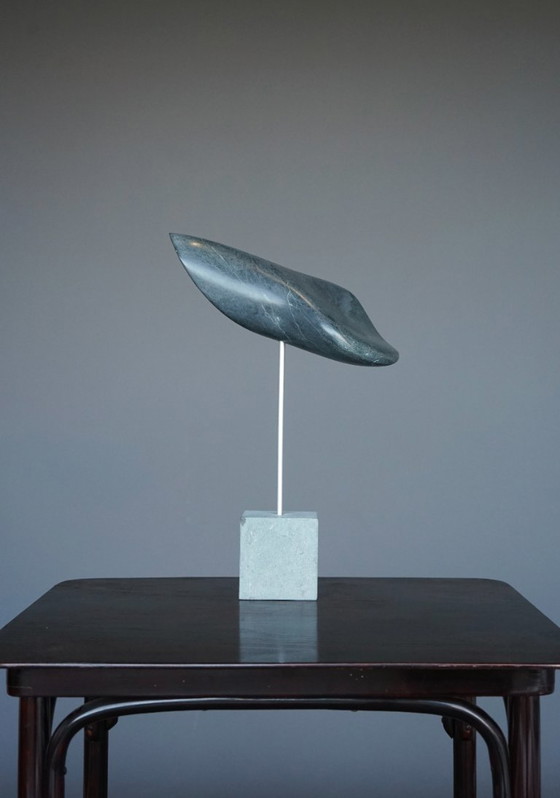 Image 1 of Granite Stone Abstract Organic Sculpture. 