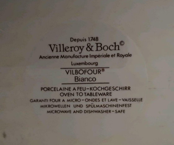 Image 1 of Villeroy &amp; Boch V&amp;B Vintage Casserole Dish Vilbofour Bianco