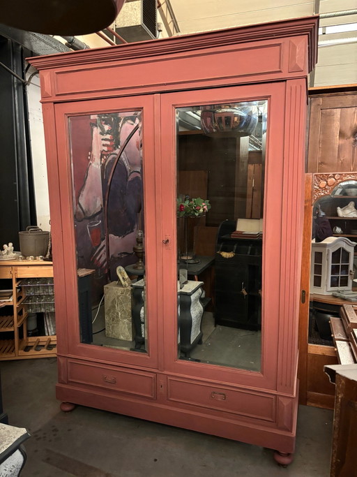 Brocante kledingkast