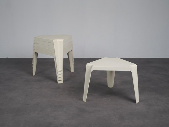6-teiliger Satz modularer Tische von Helmut Bätzner für Bofinger, Deutschland, 1970er Jahre – Beistelltische (photo 4 of 8)
