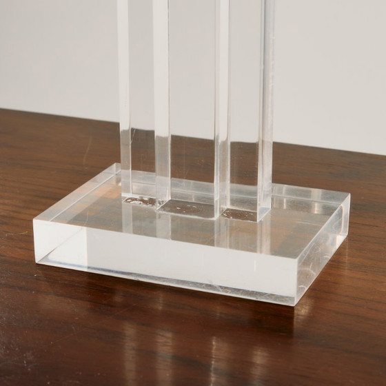 MK11607 Plexiglass Table Lamp, Set of 2 – Metal (photo 4 of 10)