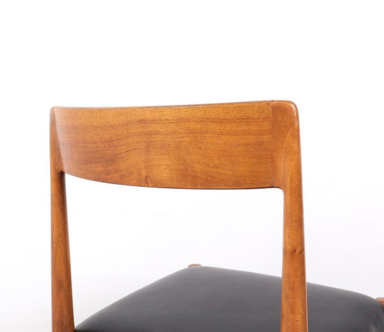 Image 1 of Lübke Wooden Dining Table Chairs, 1960S