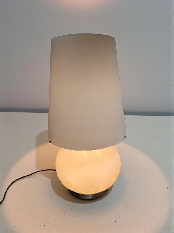 Image 1 of Max Ingrand Designer Lampada da terra in vetro Lampada da tavolo Fontana Arte 1853