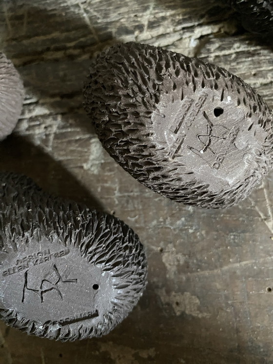 Danish vintage hedgehogs. Ellen Karlsen – Sculpture, Ceramic (photo 9 of 15)