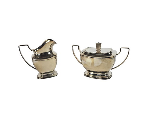 Image 1 of Van Kempen Begeer - Keltum Zeist - design Gustav Baran - zuccheriera - brocche per il latte - anni '60