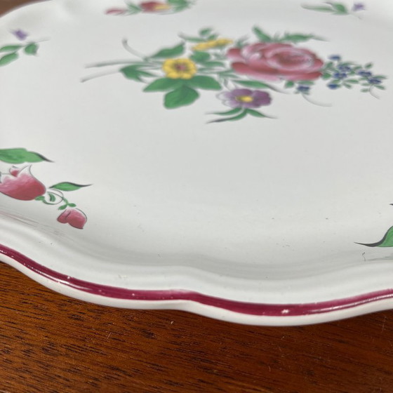 Image 1 of KG Luneville Piatto per torte con servitore per torte - Modello Réverbère