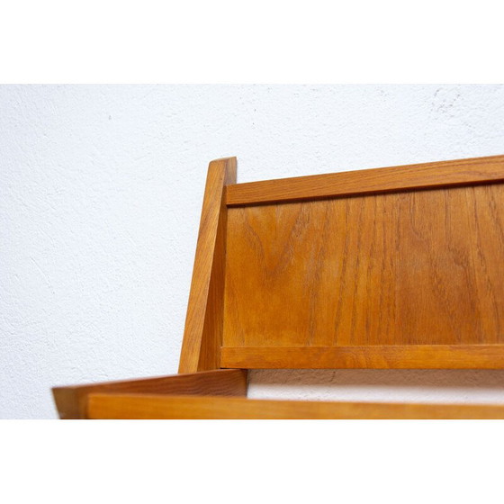 Image 1 of Vintage beech wood wall shelf by Krásná Jizba, Czech 1960