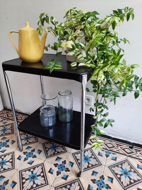 Chariot Vintage, Années Soixante-dix, Cosco USA – Tables d'appoint, Metal (photo 2 of 8)