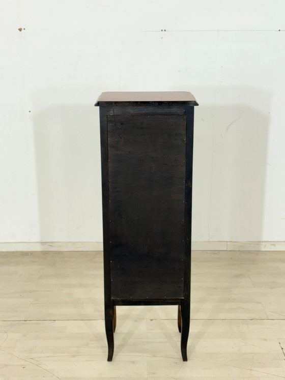 Image 1 of Cassettiera in stile barocco a 7 cassetti / cassettiera vintage da ingresso / mobile lavabo / mobile da ingresso