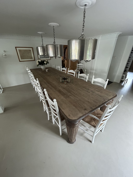 Mesa de monasterio 135x400