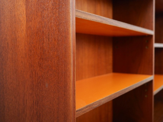 Image 1 of Teakhouten boekenkast, Duits ontwerp, jaren 70, vervaardigd door RT Möbel