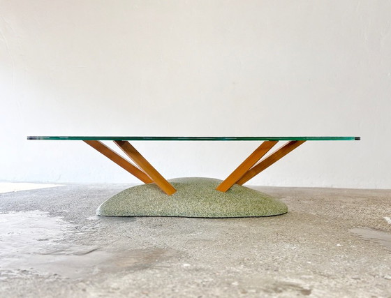 Tavolino da caffè Artifici postmoderno Design Paolo Deganello per Cassina anni '80 – Tavolini da caffè, Glass (photo 2 of 10)
