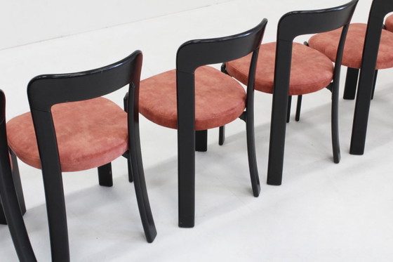 Image 1 of Vintage Bruno Rey dining chairs for Dietiker Switzerland 1970s, set of 6