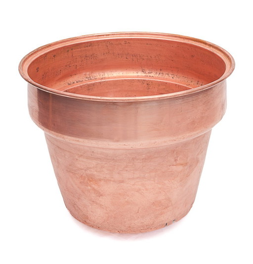 Huge copper pot cover