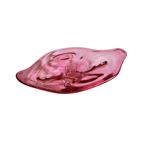Image 1 of Large Platter, Designed by J. Hospodka, Chribska Sklarna, Czechoslovakia, 1960s