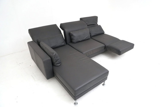 Image 1 of Brühl & Sippold Moule Lounge Sofá Sofá Taburete Cuero Gris