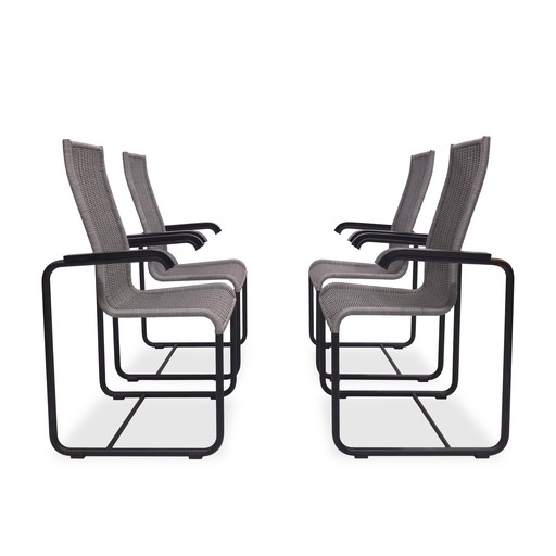 4x Tecta cantilever chair D 25 gray | cantilever chair