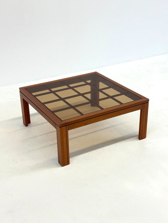 Image 1 of Tavolino italiano brutalista di Caccia alla Volpe per Linea Arredo