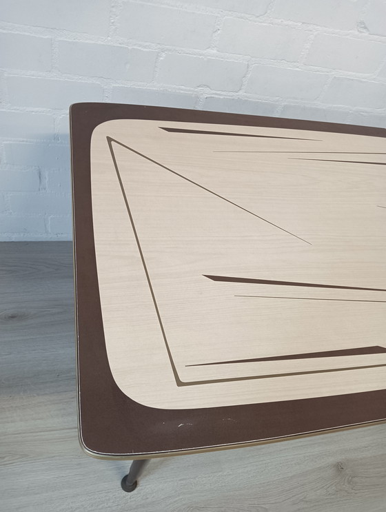 Image 1 of Vintage tafel, uitschuifbaar èn verhoogbaar