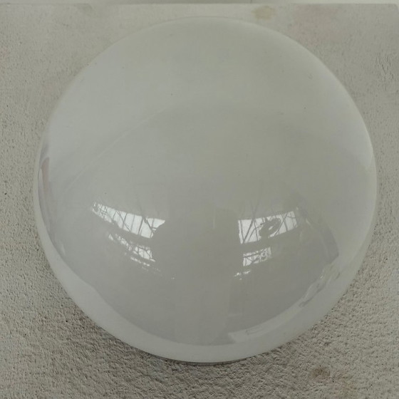 Image 1 of Plafond/wandlamp zwart jaren 80
