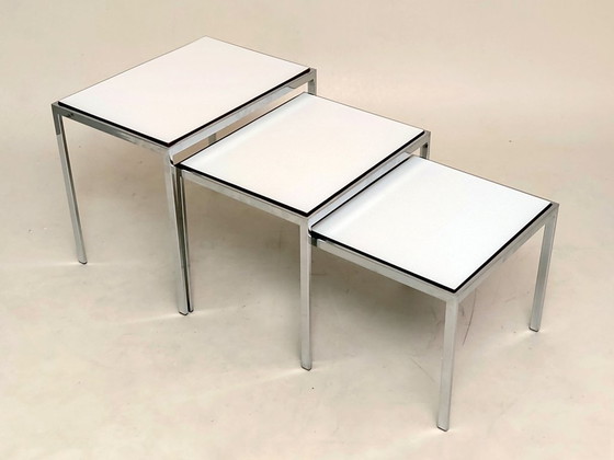 Tables d'appoint Pastoe – Metal, Vintage (photo 11 of 15)