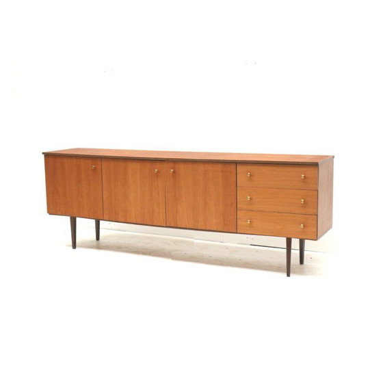 Image 1 of Vintage Sideboard with 3 Doors and Drawers Made in the 1960s