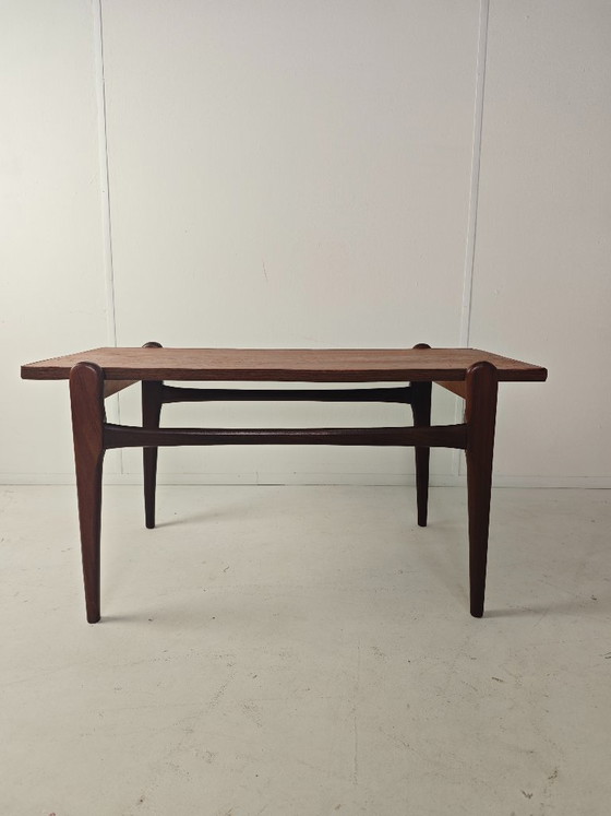 Mid century modern vintage salontafel in teak – Wood (photo 3 of 10)