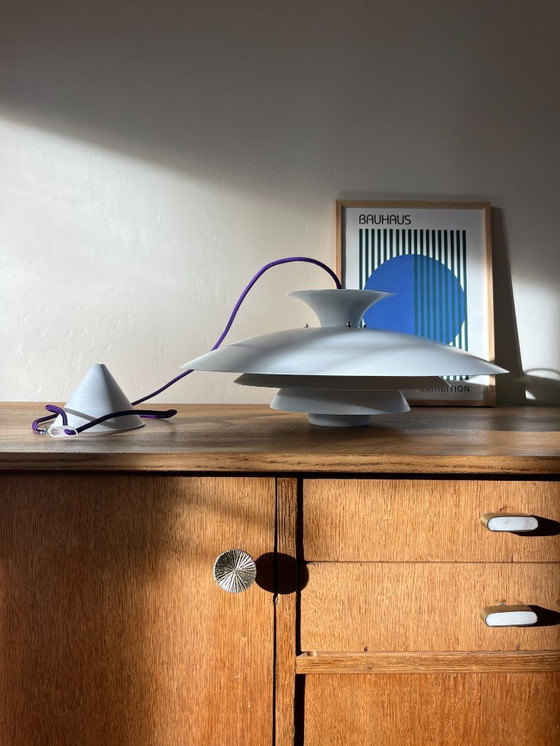 Image 1 of Lampada a sospensione vintage Danish Form Light 52511 - stile Louis Poulsen