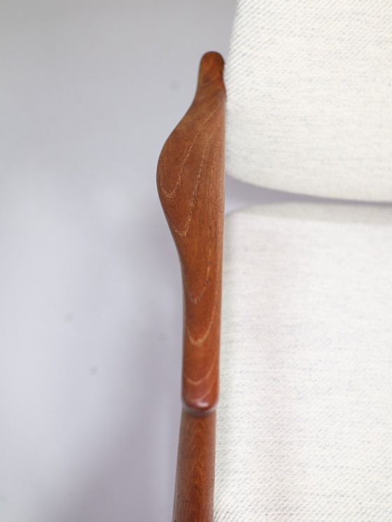 Image 1 of (2x) Erik Buch 67 Armchair Captains Chair Vintage