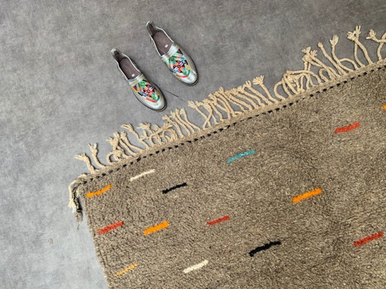 Image 1 of Tapis marocain artisanal en laine 300cmx150cm