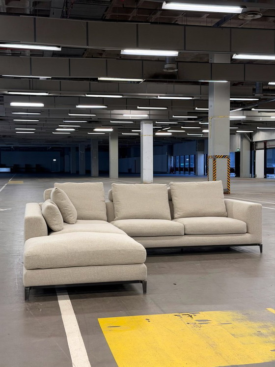 Minotti Andersen Hoekbank | Beige | Nieuwstaat + Garantie – Hoekbanken, Textile (photo 9 of 17)