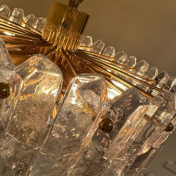 Image 1 of 1970’s J.T Kalmar crystal ‘palazzo’ chandelier
