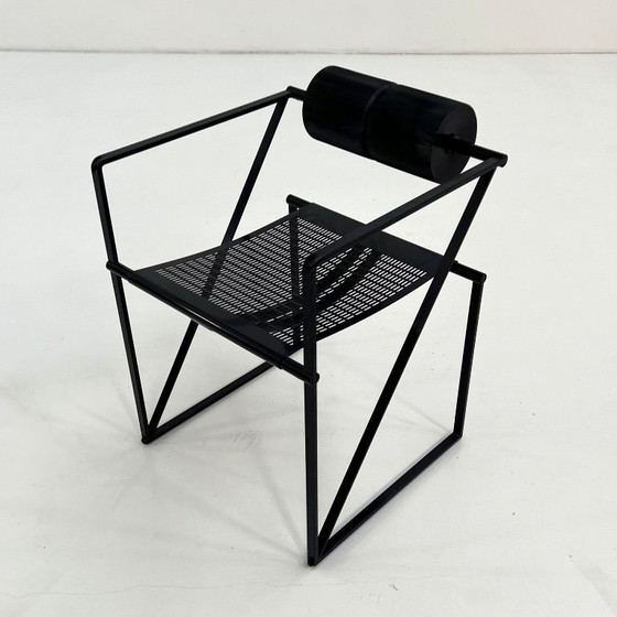 Image 1 of Silla Seconda negra de Mario Botta para Alias, década de 1980.
