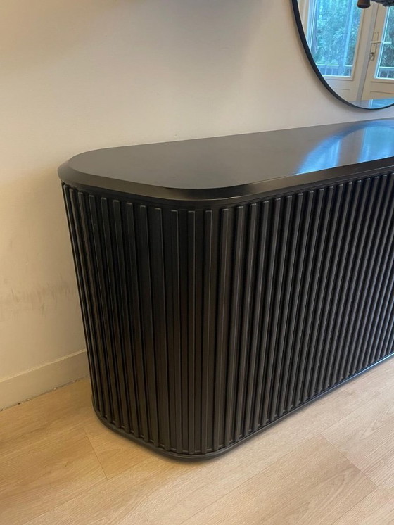 Image 1 of Schwarzes A'dammer Sideboard, Pastoe, 1980er Jahre