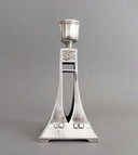WMF Modell Nr. 120 Jugendstil-Kerzenständer, 1905 – Entwurf von Albin Müller