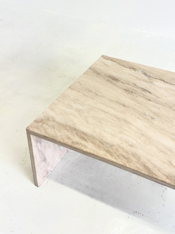 Image 1 of Italian Marble Palissandro Coffee Table