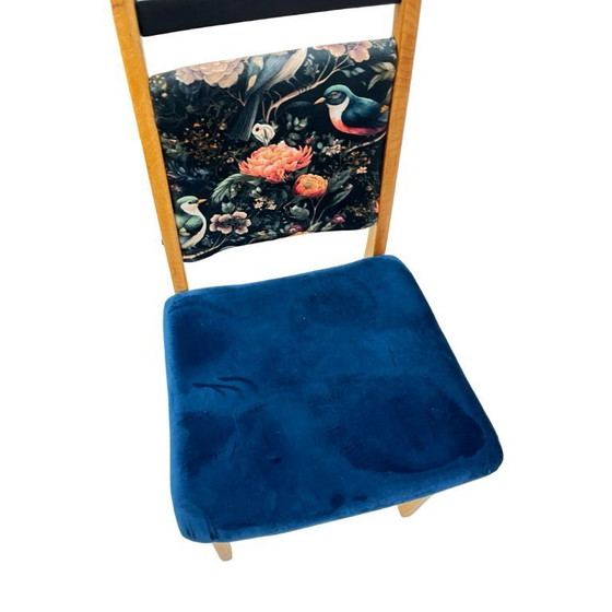 Image 1 of Sedia "Rostock" – VEB Vereinigte Sitzmöbelindustrie Neuhausen, DDR 1960–1975 | faggio | dopo la ristrutturazione