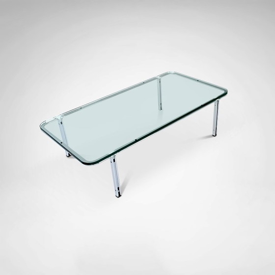 T112 Steel And Glass Coffee Table By Horst Bruning For Kill International 1970s – Metal (photo 4 of 10)