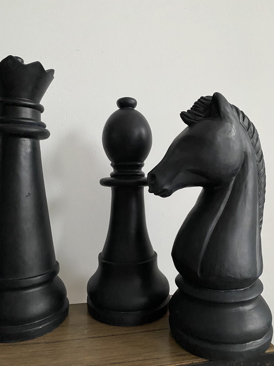 Image 1 of Big arty chess peaces - hone deco - hip