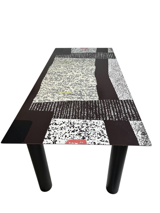 Image 1 of Tavolo da pranzo di design postmoderno di De Rosso, Italia