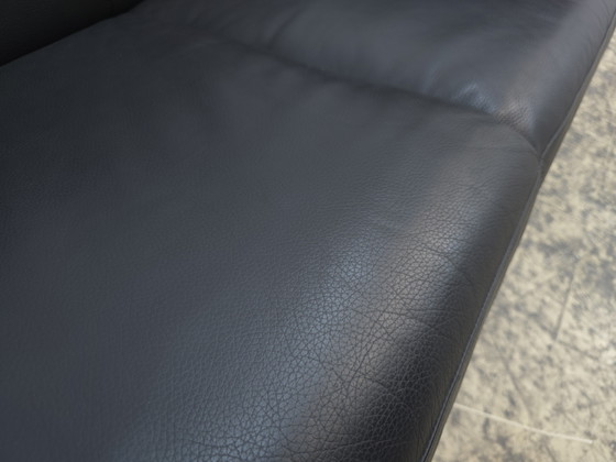Image 1 of Walter Knoll Foster Set Black Designer Sofa Leather Sofa Couch