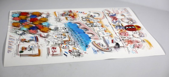 Image 1 of Schlote, Wilhelm - Amsterdam - costruzione 3D - firmato a mano