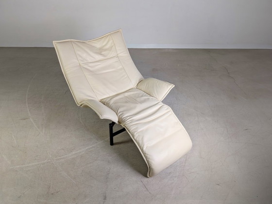 Image 1 of Cassina Veranda Sessel 1980 Vico Magistretti leder hell Design