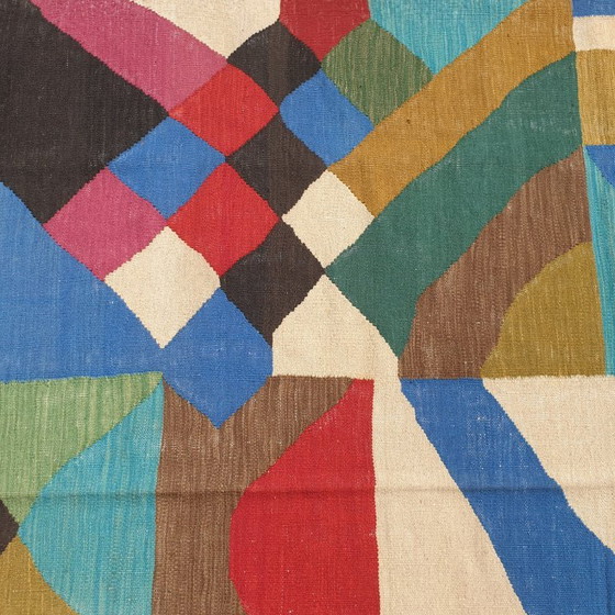 Sonia Delaunay Composition N°2 Rug Tapestry | Edition 3/8 | Wool | 176×250 cm – Rugs & carpets, Cotton (photo 12 of 12)