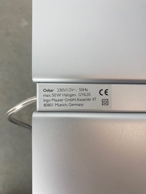 Image 1 of Ingo Maurer shelflamp halogen