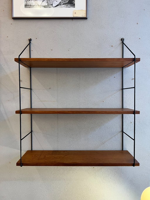 Étagère murale vintage / meuble mural, Allemagne années 1970