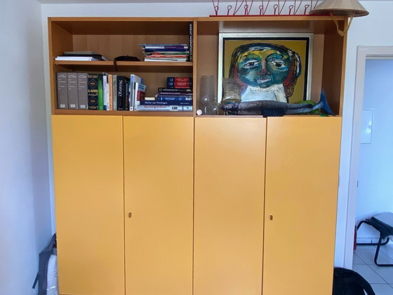 Image 1 of designerbureau en kast | designer desk and cabinet