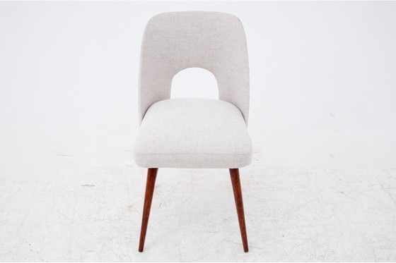 Image 1 of Ensemble de chaises "Muszelki", Pologne, années 1960