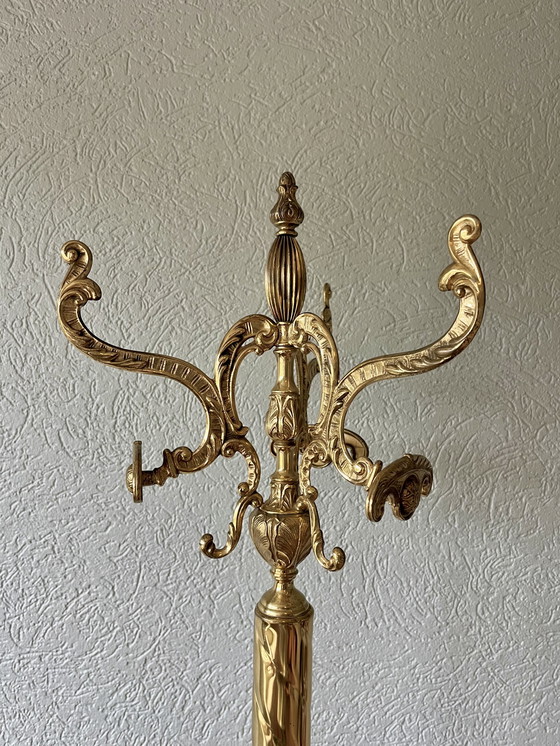 Image 1 of Vintage Hollywood Regency Kapstok/Jaren’60– Italiaans Design